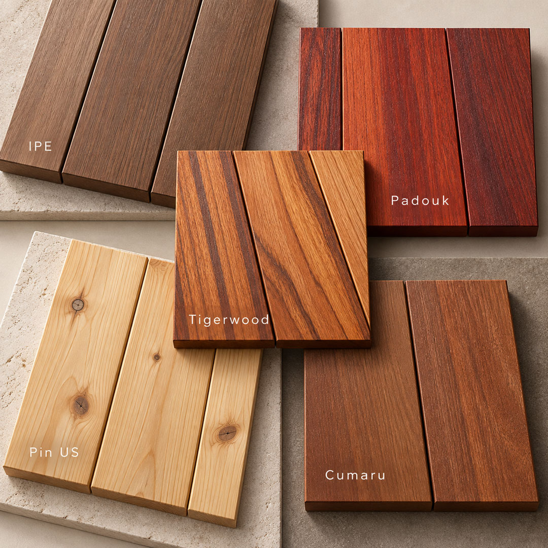 qualité de bois pour la construction de vos aménagements bois